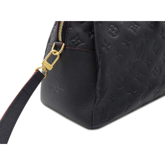 Louis Vuitton Monogram Empreinte Ponthieu PM Shoulder Bag Marine Rouge - Picture 8 of 8